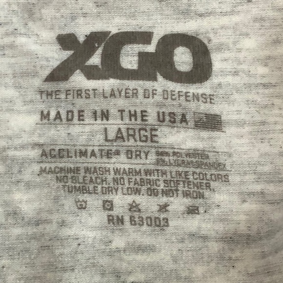 XGO UPF 39+ SUN HOODIE - Heather Grey - Picture 6 of 8